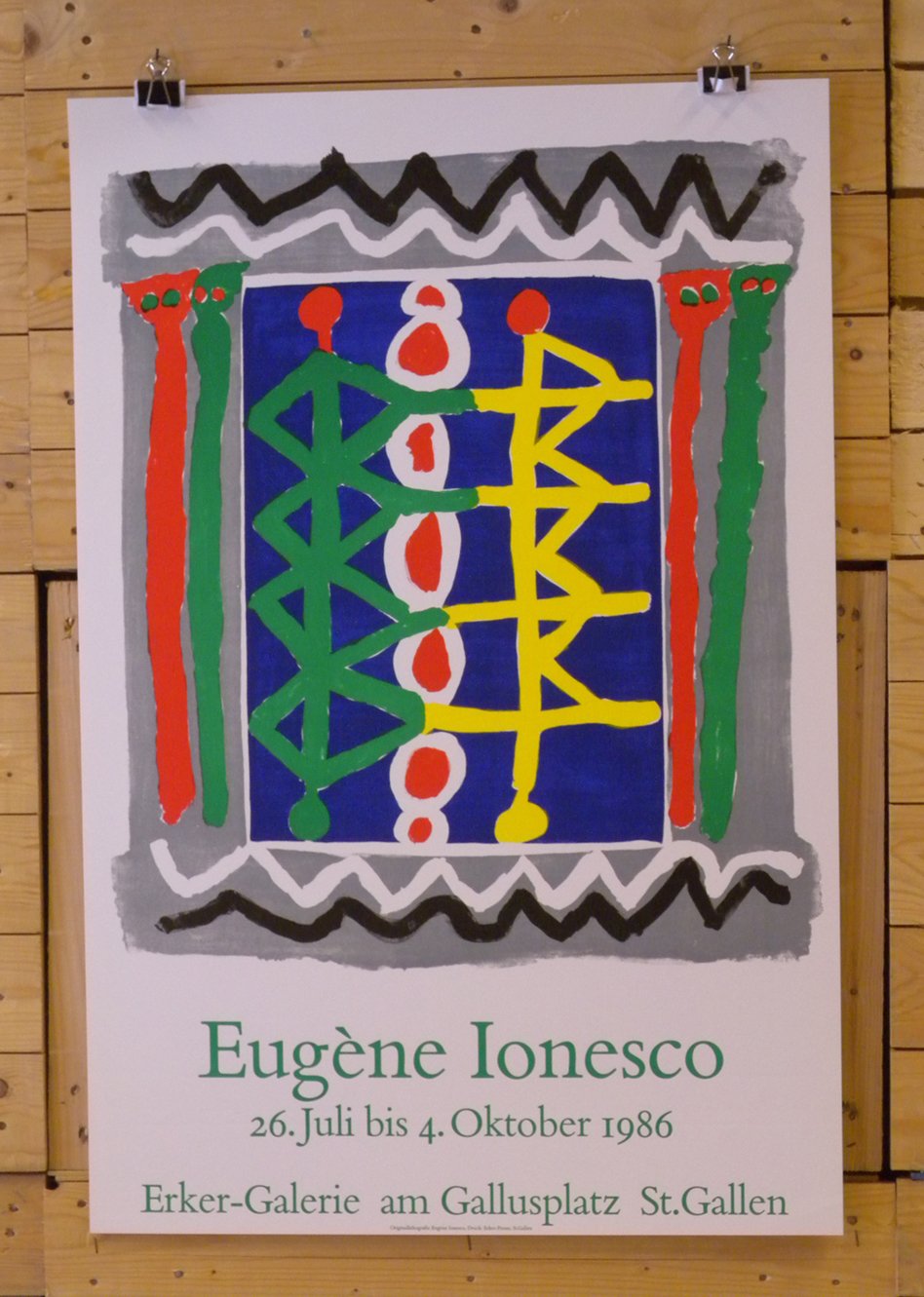 Ionesco, Eugène — Komposition - Erker Galerie