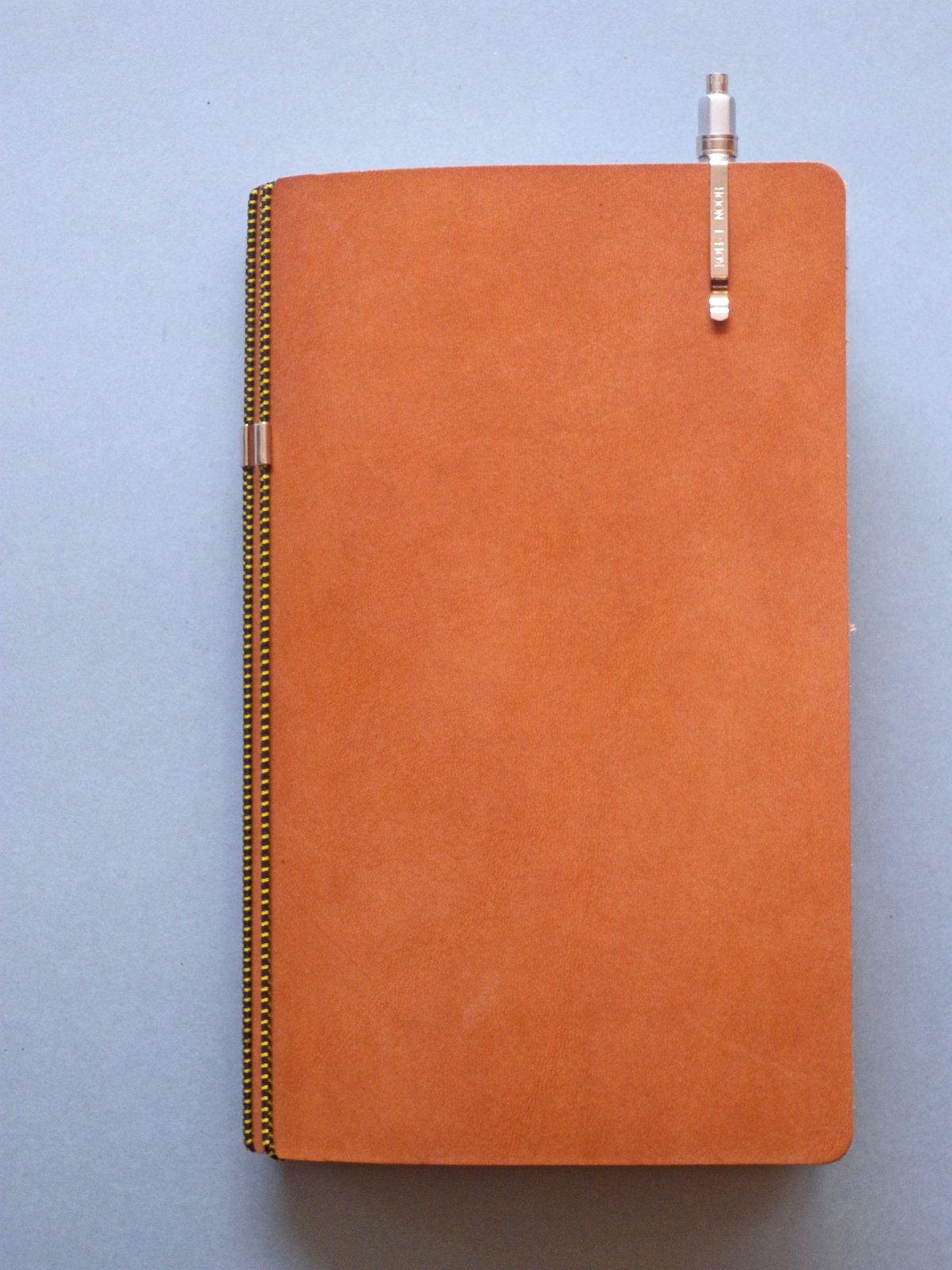 Leather notebook cover — 2 colours