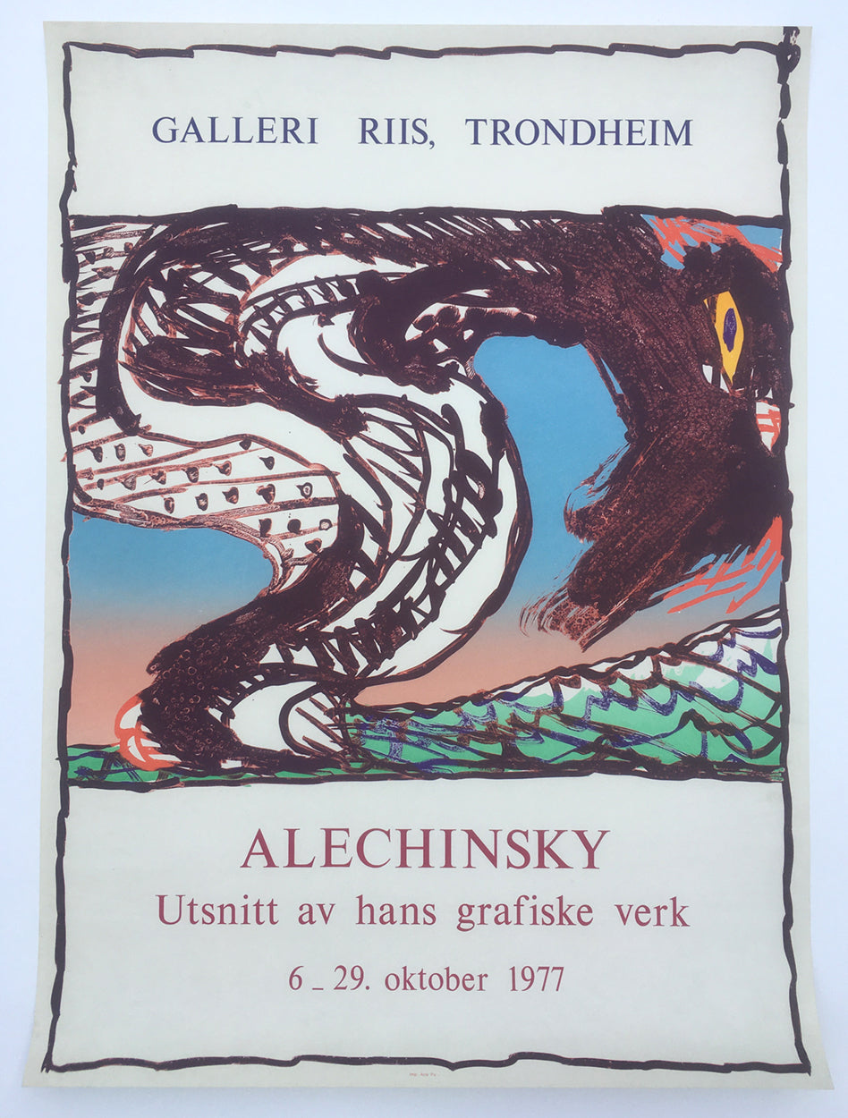 Alechinsky, Pierre — Trondheim 1977