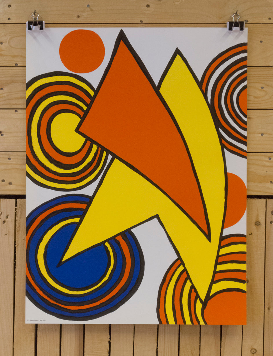 Calder, Alexander — Triangles et spirales