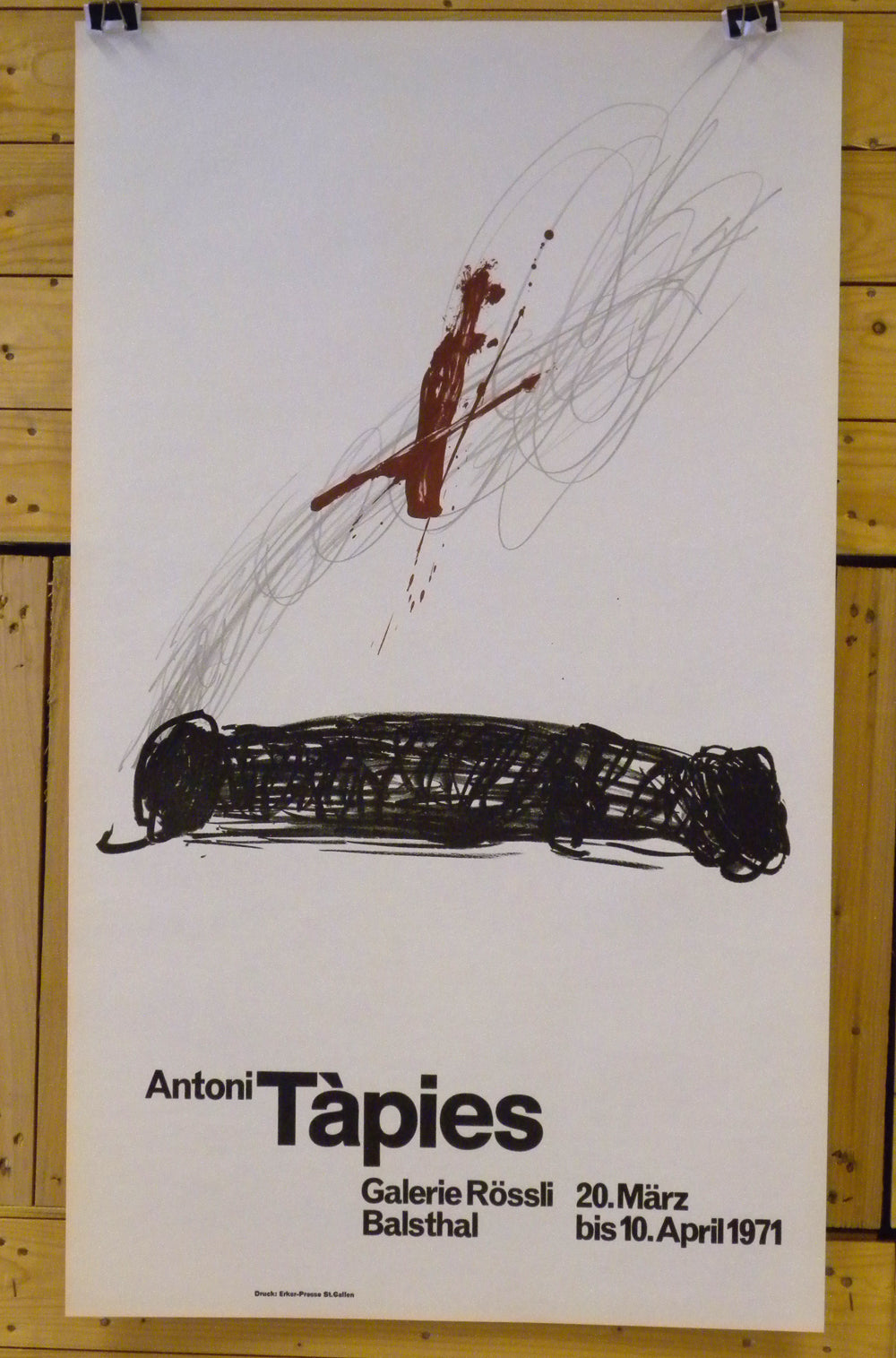 Tapies, Antoni — Galerie Rössli